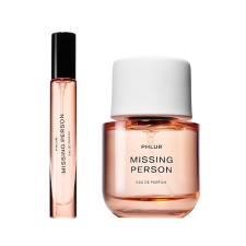 PHLUR MISSING PERSON PERFUME DUET 50ML 9.5ML SOFT MUSK JASMINE BERGAMOT SANDALWOOD EDT