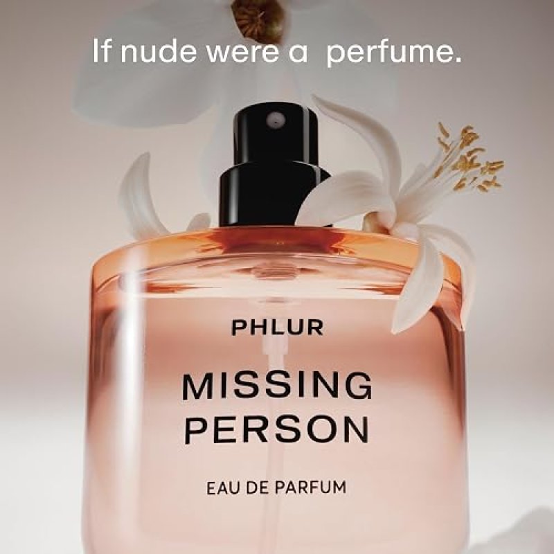 PHLUR MISSING PERSON EAU DE PARFUM 50ML BODY OIL 4OZ WITH BERGAMOT, MUSK, ORANGE, SANDALWOOD
