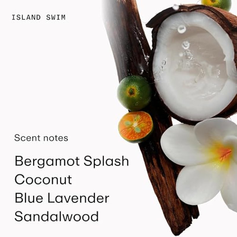 PHLUR ISLAND ESCAPE BODY MIST SET 3OZ - HAIR BODY PERFUME GIFT WITH BEACH SKIN, ISLAND SWIM, PARADIS