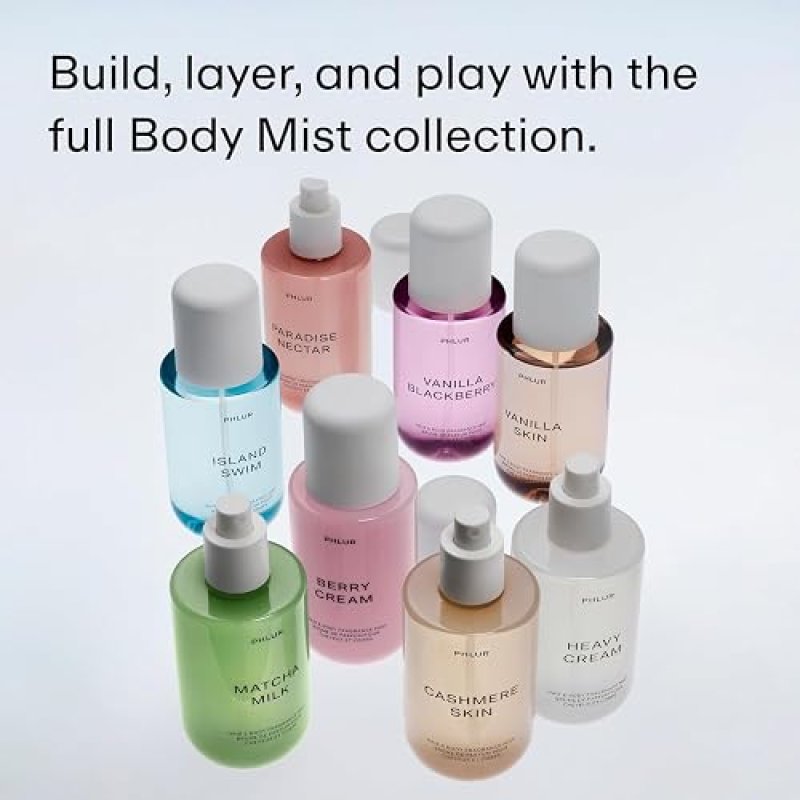 PHLUR ISLAND ESCAPE BODY MIST SET 3OZ - HAIR BODY PERFUME GIFT WITH BEACH SKIN, ISLAND SWIM, PARADIS