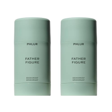 PHLUR FATHER FIGURE NATURAL DEODORANT STICK 1.76 OZ 2-PACK ALUMINUM-FREE, LONG-LASTING VANILLA, FIG