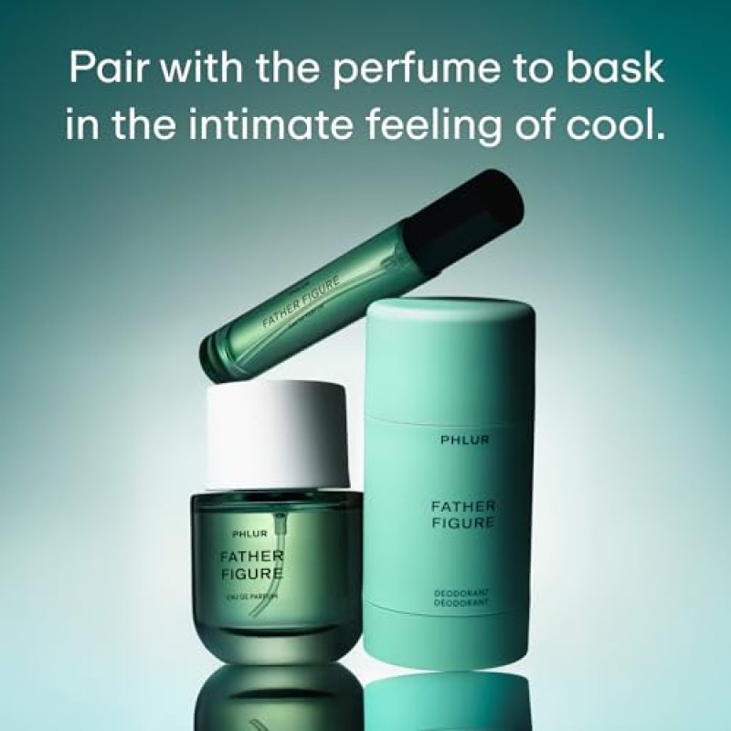 PHLUR FATHER FIGURE 50ML EAU DE PARFUM DEODORANT - GREEN FRESH FIG SCENT WITH IRIS VANILLA