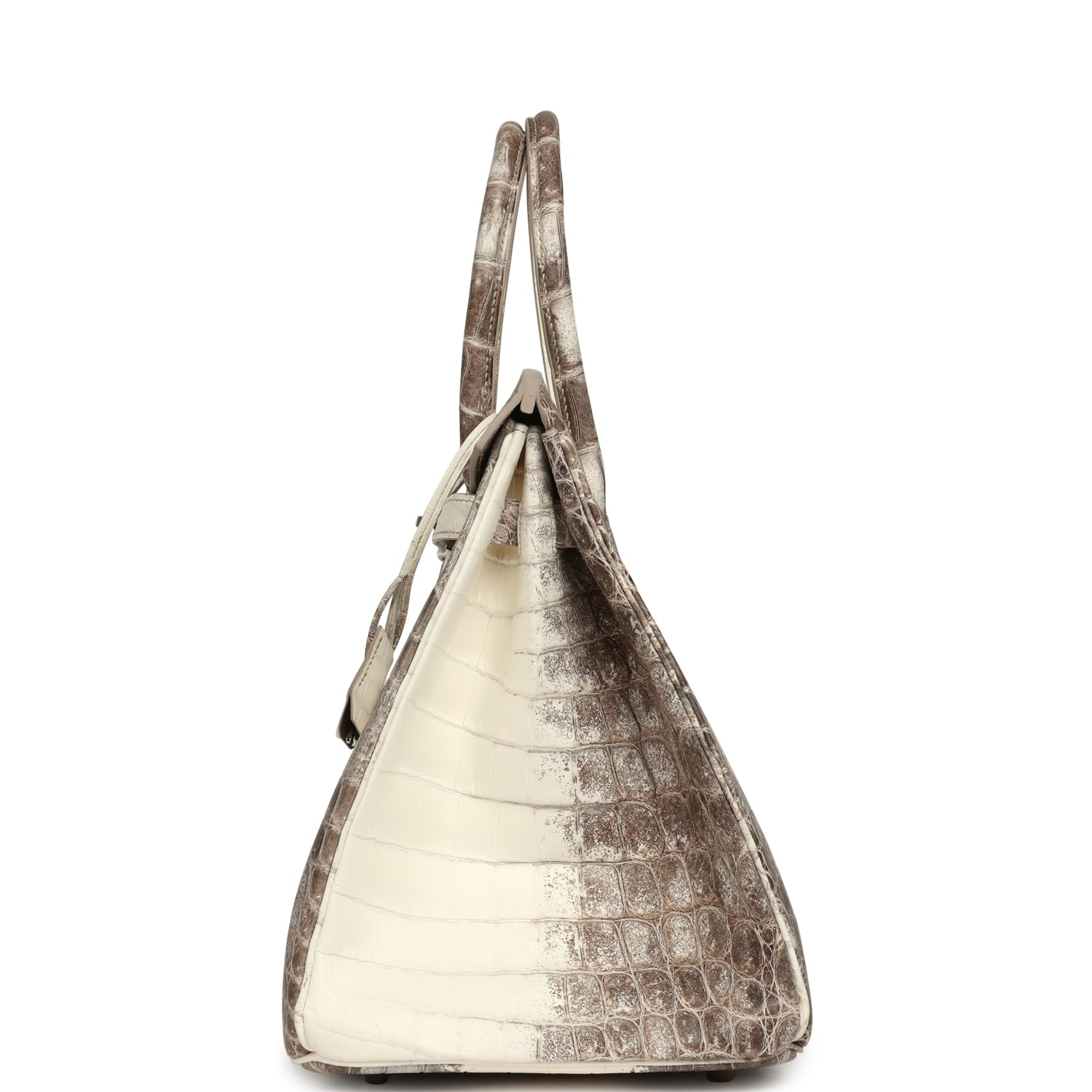 HERMèS BIRKIN 35 HIMALAYA NILOTICUS CROCODILE PALLADIUM HARDWARE