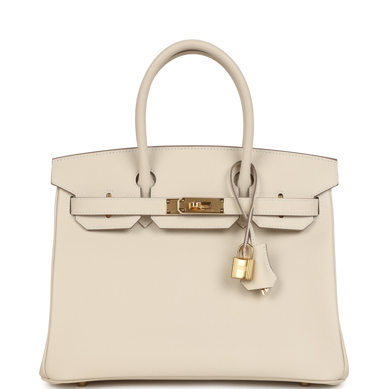 HERMèS BIRKIN 30 CRAIE EPSOM GOLD HARDWARE
