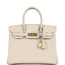 HERMèS BIRKIN 30 CRAIE EPSOM GOLD HARDWARE