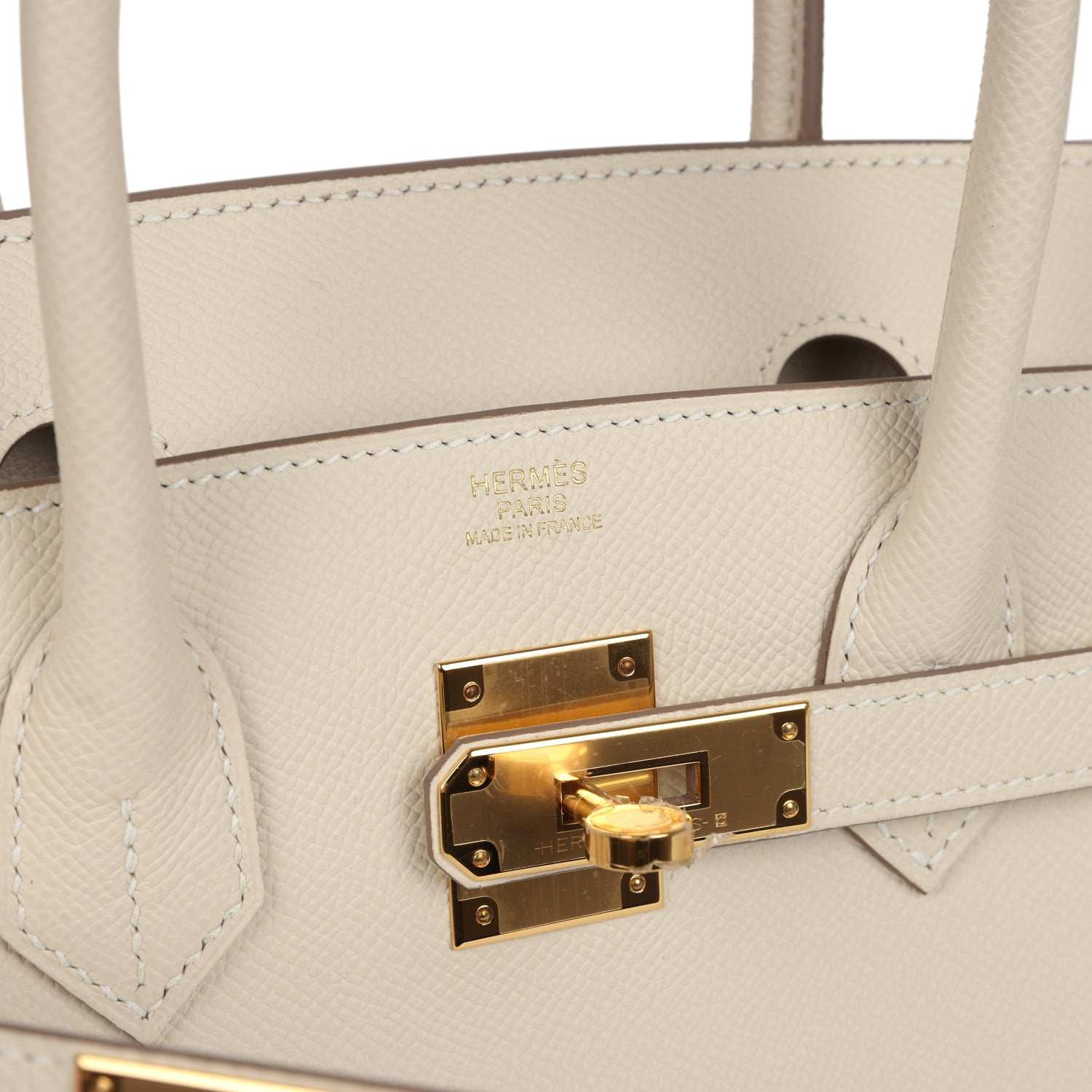 HERMèS BIRKIN 30 CRAIE EPSOM GOLD HARDWARE