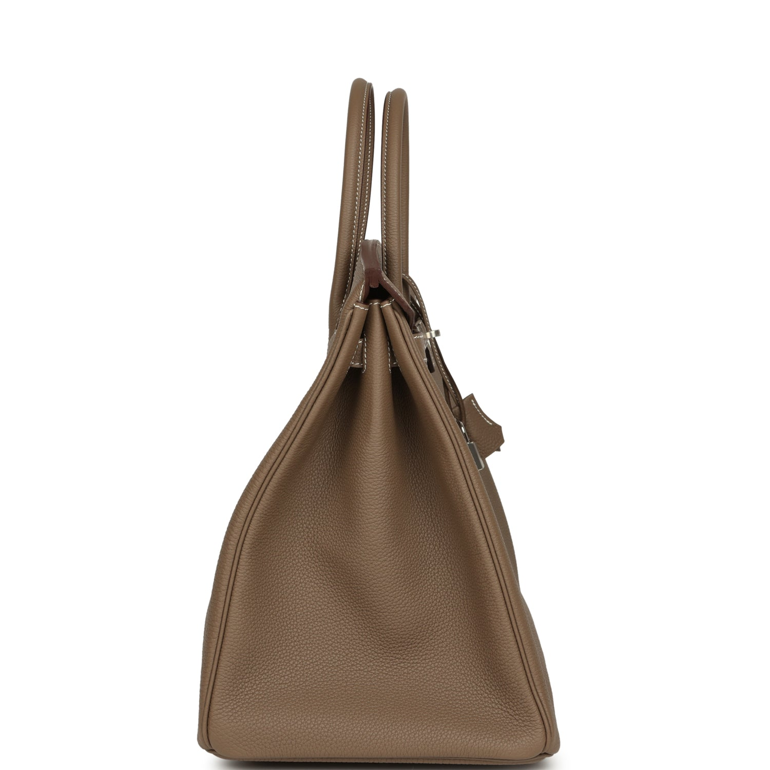 HERMèS BIRKIN 40 ETOUPE TOGO PALLADIUM HARDWARE
