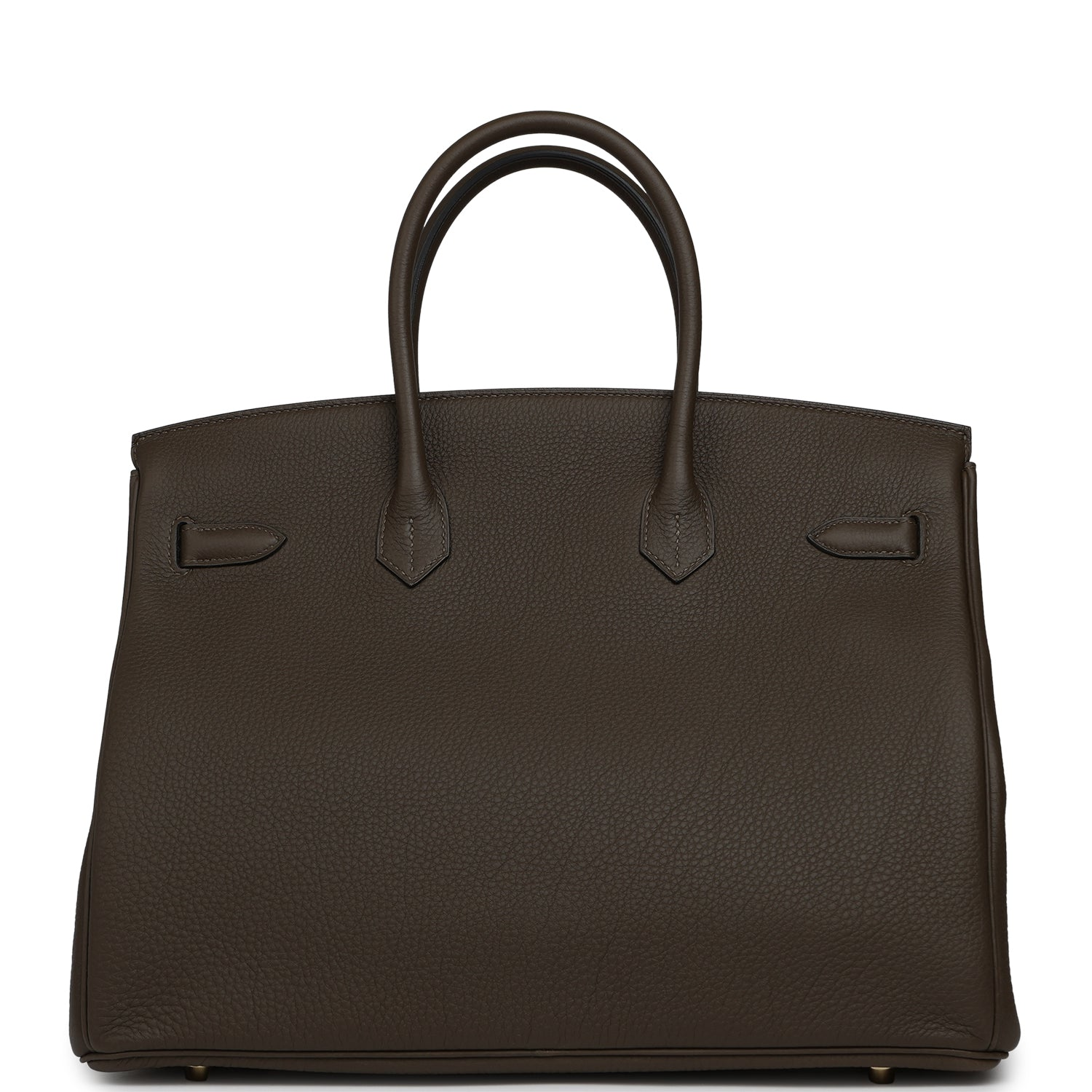 HERMèS BIRKIN 35 VERT LODEN TOGO PERMABRASS HARDWARE
