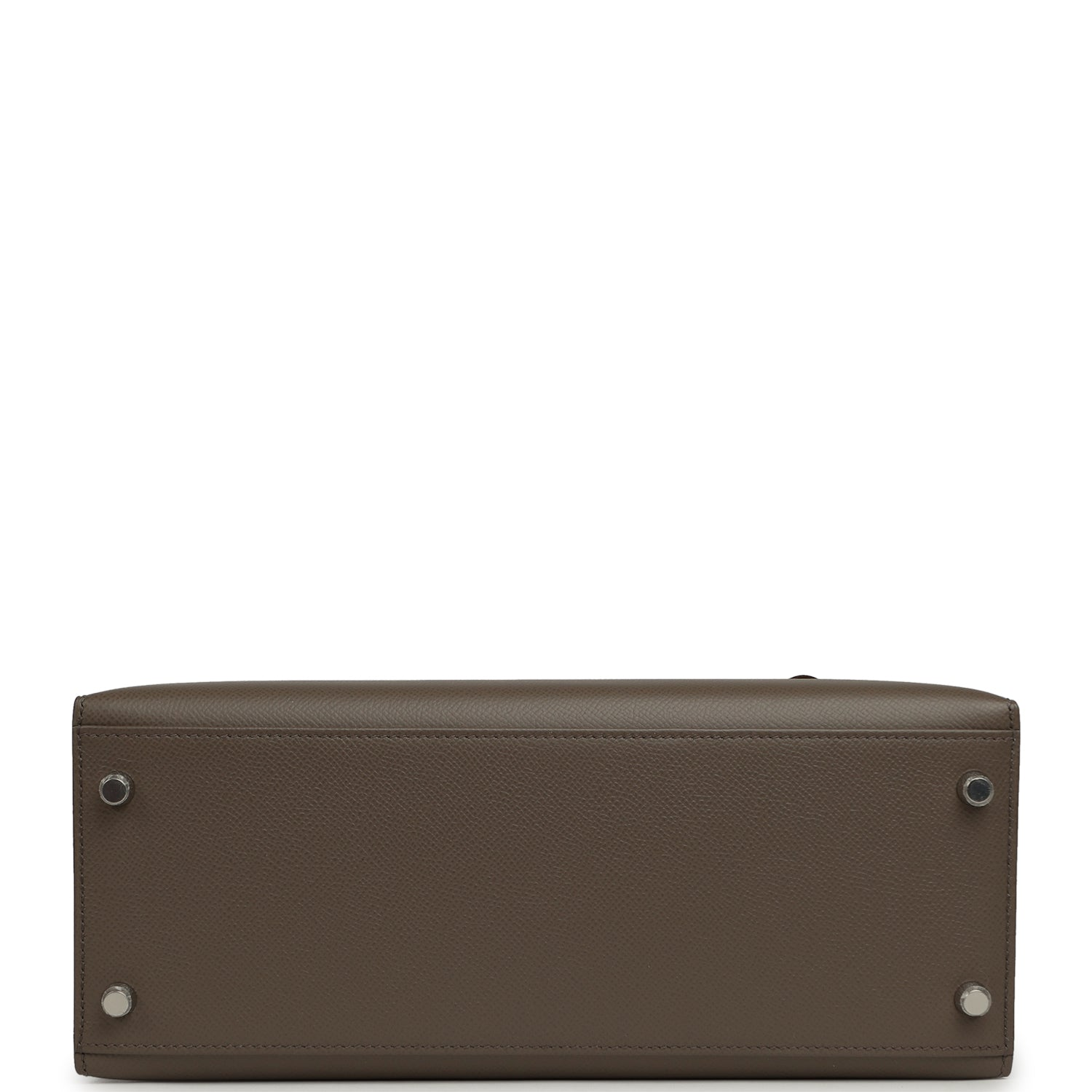 HERMèS KELLY SELLIER 28 ETAIN EPSOM PALLADIUM HARDWARE