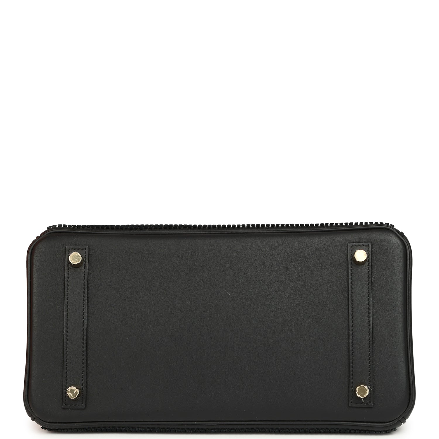 HERMèS BIRKIN 30 COTE-A-COTE TUFFETAGE, BLACK SWIFT PERMABRASS HARDWARE