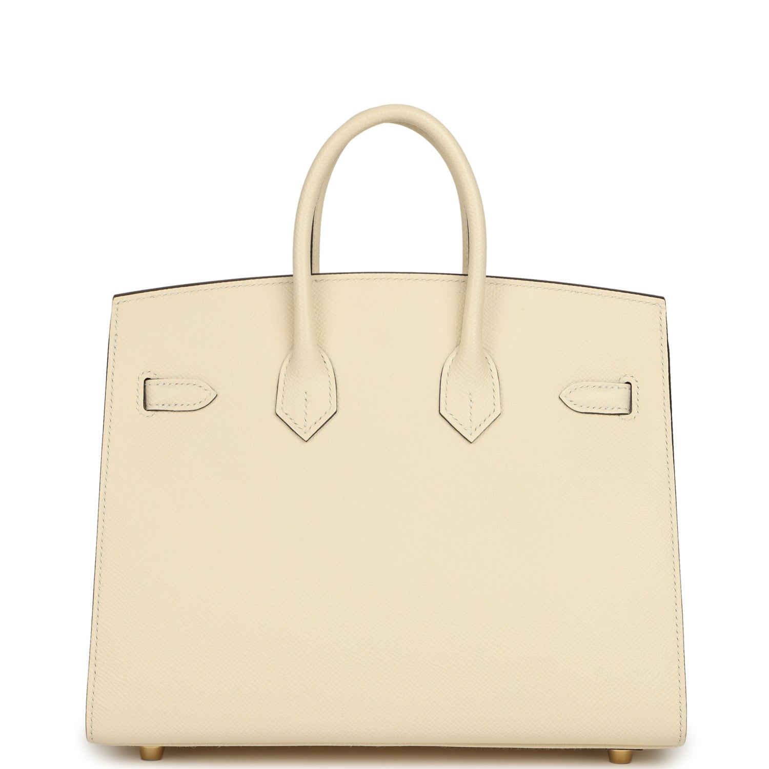 HERMèS BIRKIN SELLIER 25 NATA EPSOM GOLD HARDWARE