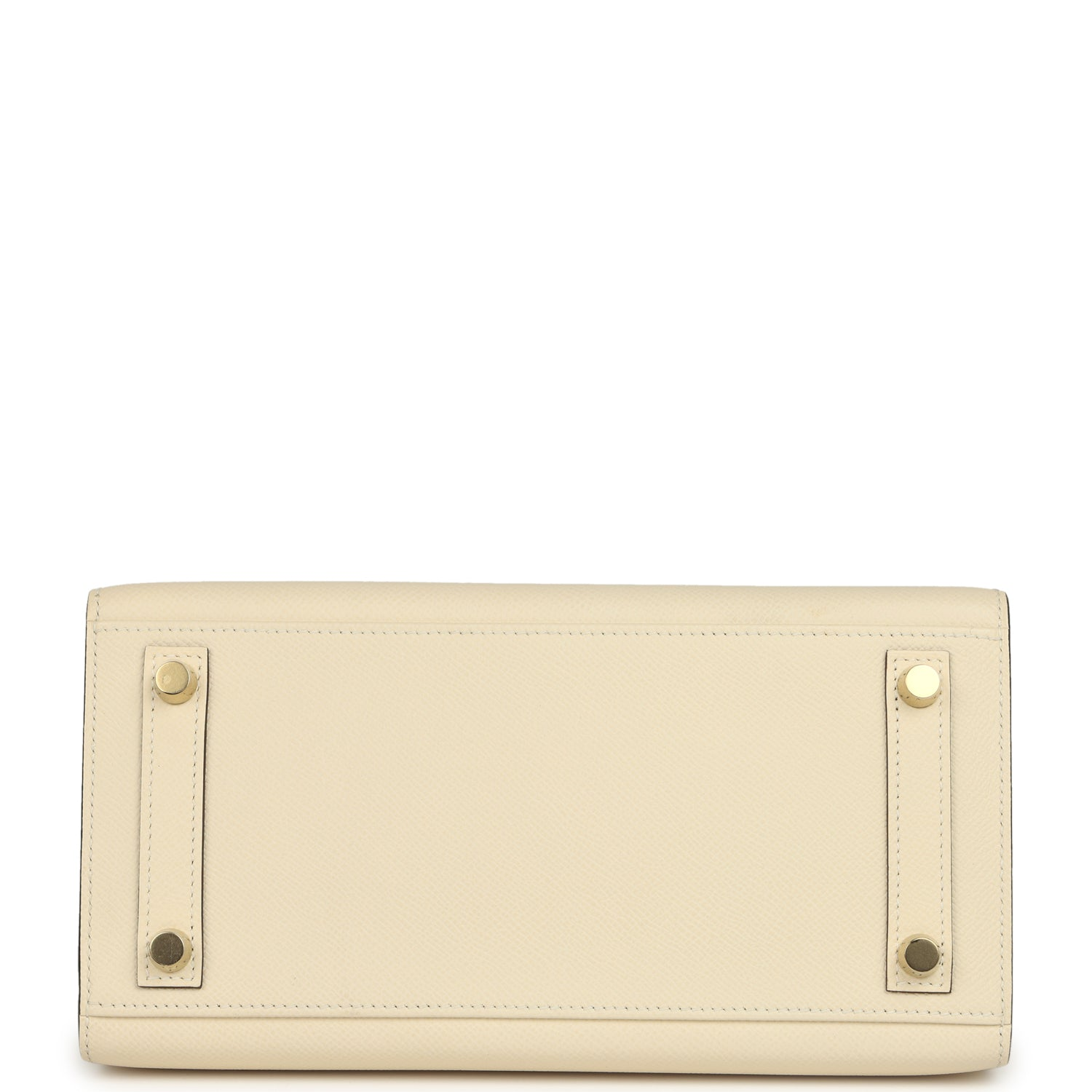HERMèS BIRKIN SELLIER 25 NATA EPSOM GOLD HARDWARE