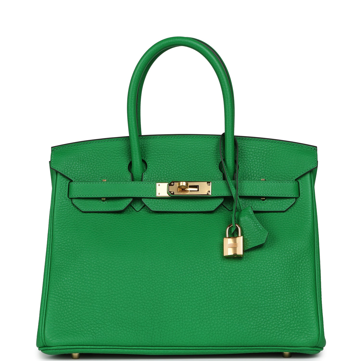 HERMèS BIRKIN 30 BAMBOU CLEMENCE GOLD HARDWARE