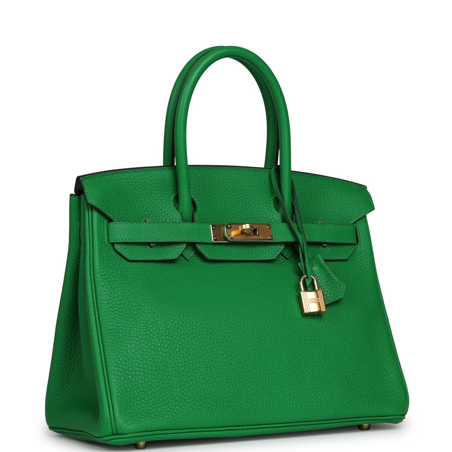HERMèS BIRKIN 30 BAMBOU CLEMENCE GOLD HARDWARE