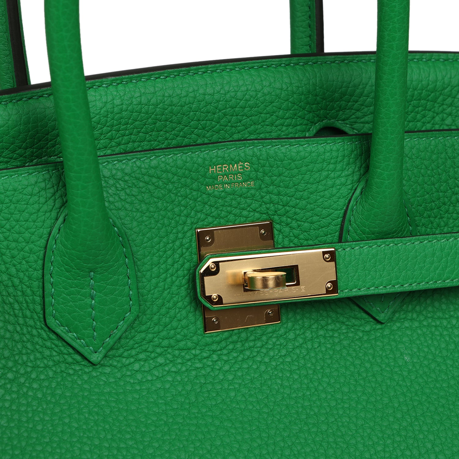 HERMèS BIRKIN 30 BAMBOU CLEMENCE GOLD HARDWARE