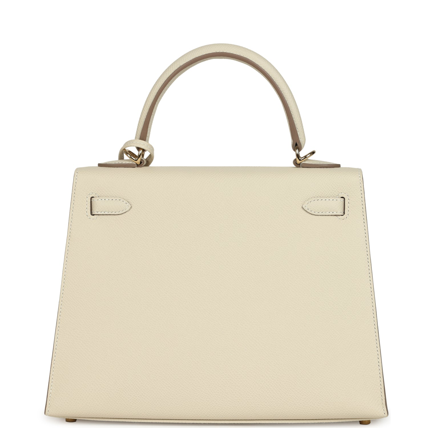 HERMèS KELLY SELLIER 25 CRAIE EPSOM PERMABRASS HARDWARE