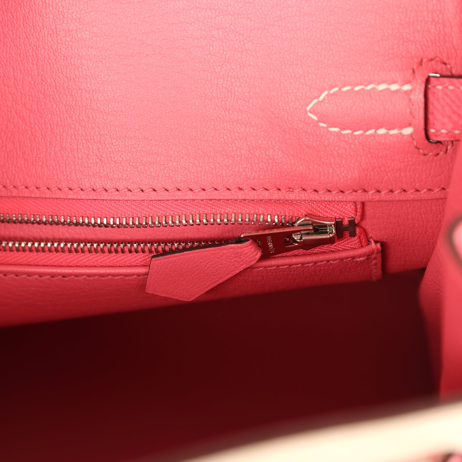 HERMèS SPECIAL ORDER (HSS) BIRKIN 25 CRAIE, ROSE AZALEE EPSOM BRUSHED PALLADIUM HARDWARE