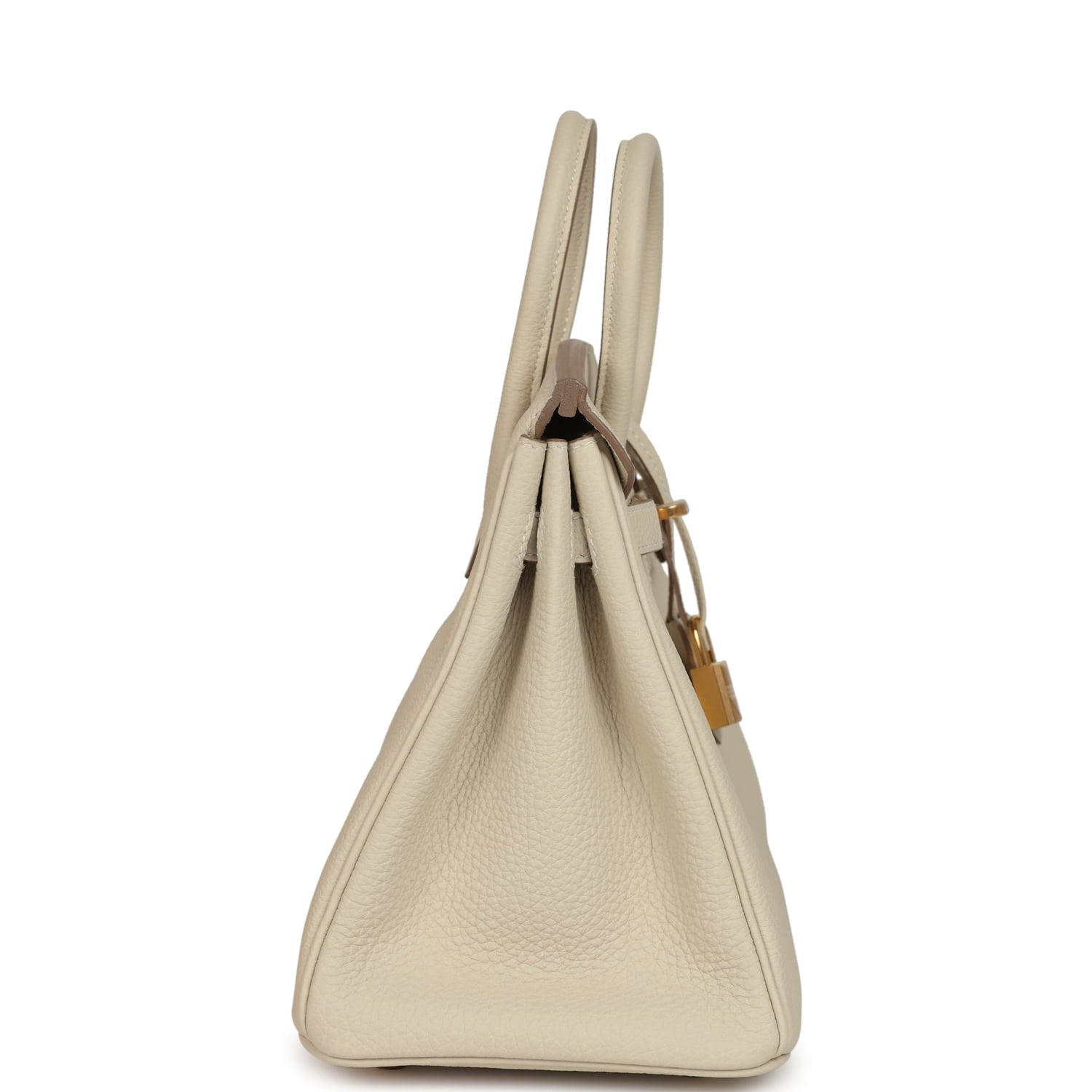 HERMèS BIRKIN 25 CRAIE TOGO GOLD HARDWARE