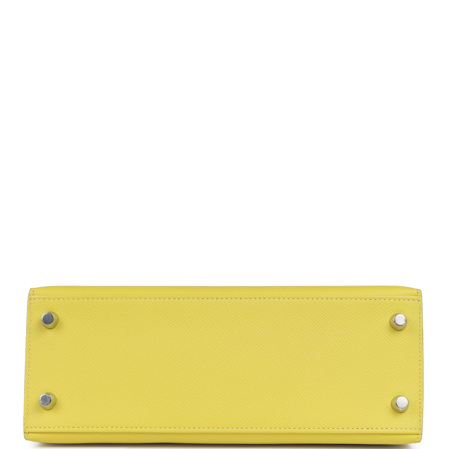 HERMèS KELLY SELLIER 25 LIME EPSOM PALLADIUM HARDWARE