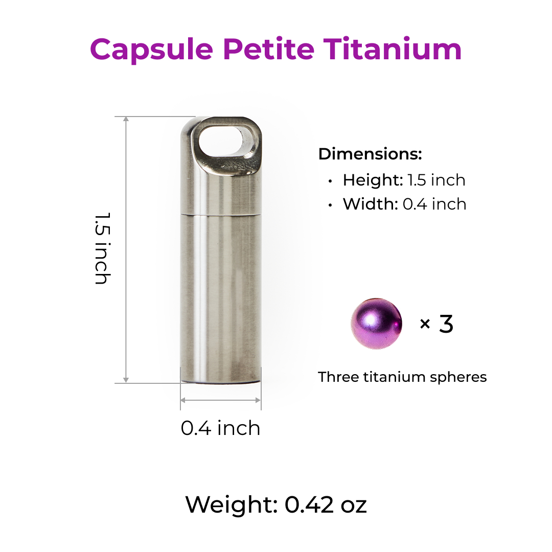 LEELA QUANTUM TECH MULTIDIMENSIONAL PROTECTION CAPSULE PETITE TITANIUM VALUE PACK OF 4 CAPSULES