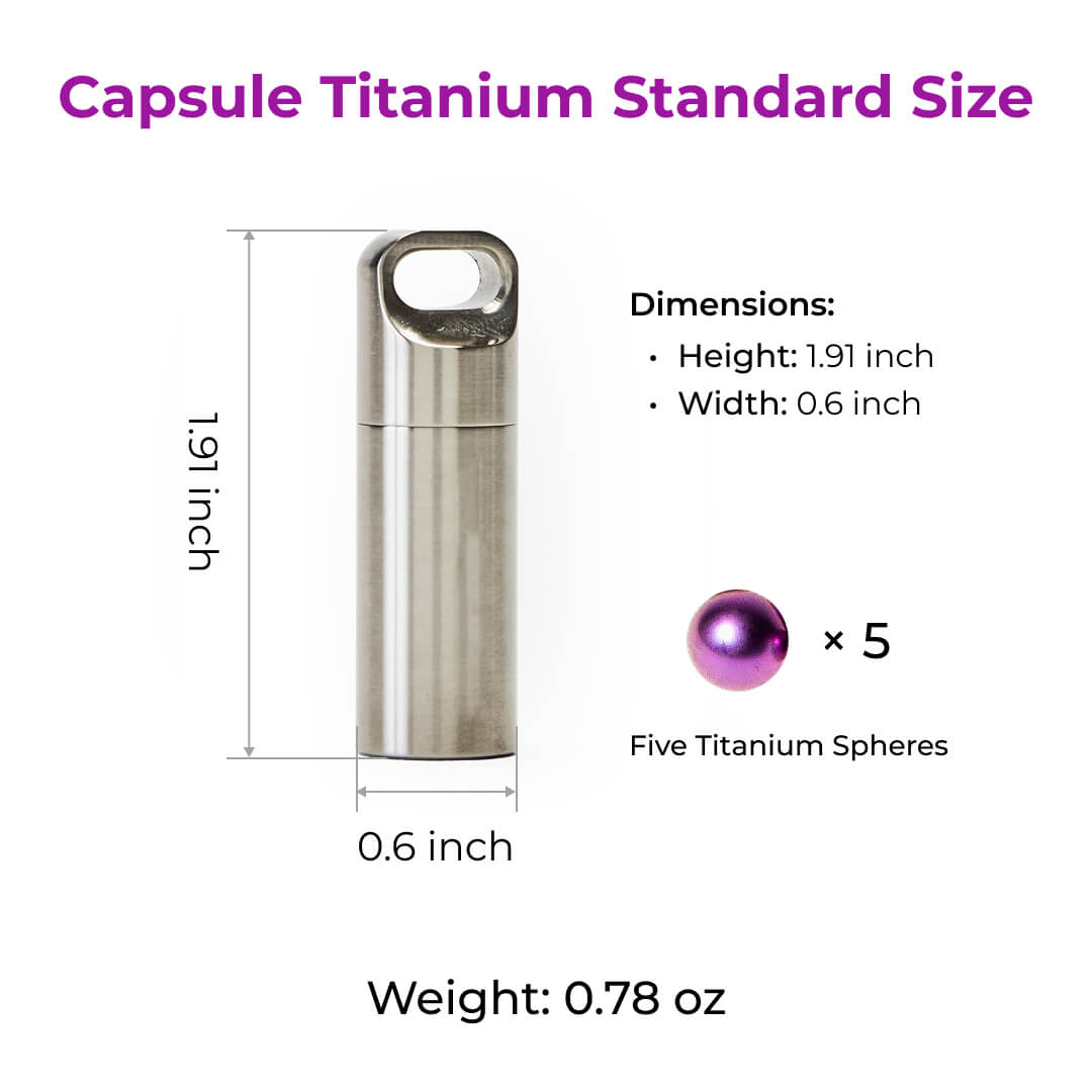 LEELA QUANTUM TECH MEN’S BOOSTER CAPSULE – TITANIUM SINGLE CAPSULE