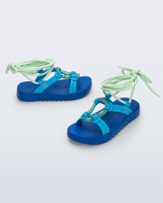MELISSA + ALEXANDRE PAVAO KIRK  BLUE/GREEN