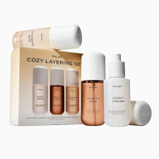 PHLUR COZY BODY MIST SET OF 3 VANILLA, HEAVY CREAM CASHMERE HAIR BODY SPRAYS 3OZ EACH