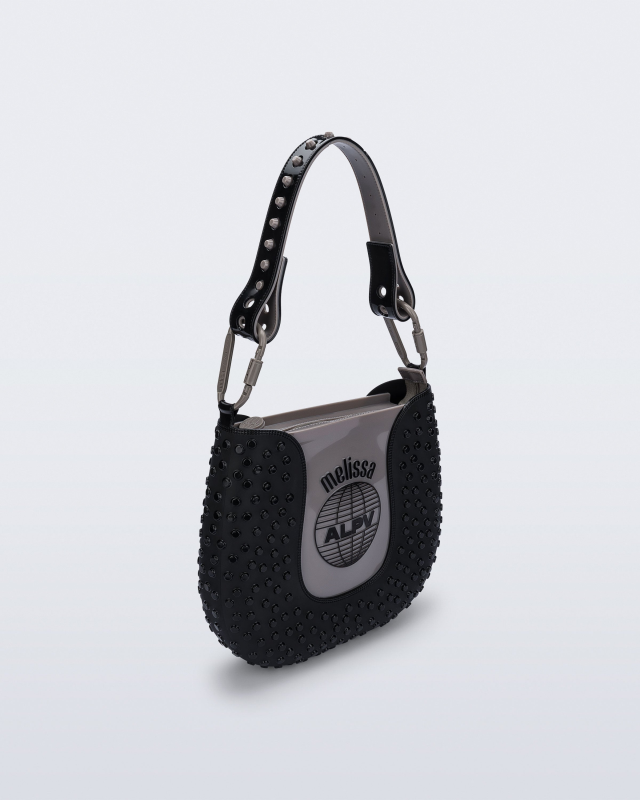 MELISSA + ALEXANDRE PAVAO NINA BLACK/GREY