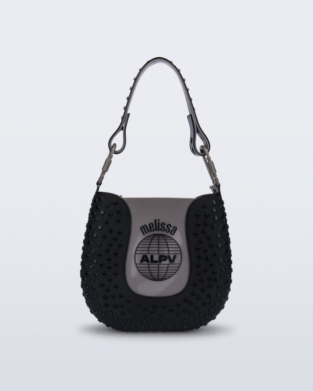 MELISSA + ALEXANDRE PAVAO NINA BLACK/GREY