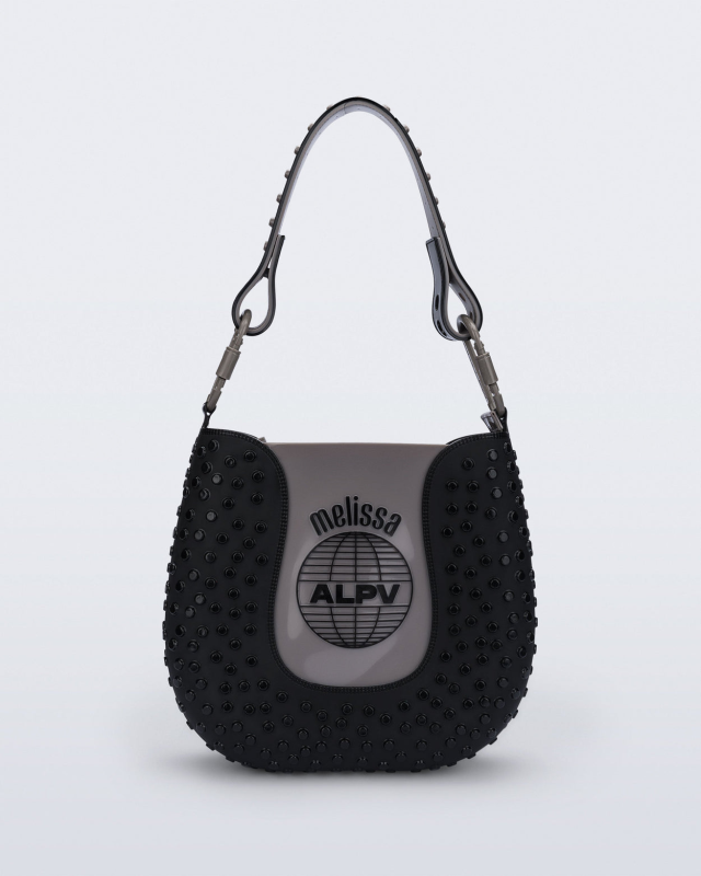 MELISSA + ALEXANDRE PAVAO NINA BLACK/GREY
