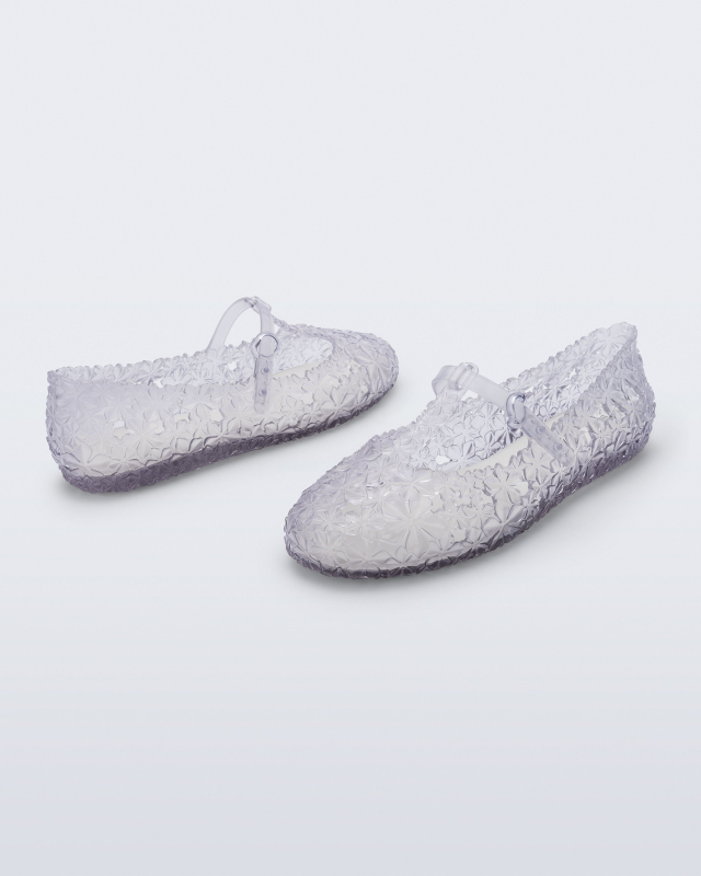 MELISSA + SUSAN FANG DAPHNIS BALLERINA  CLEAR/WHITE