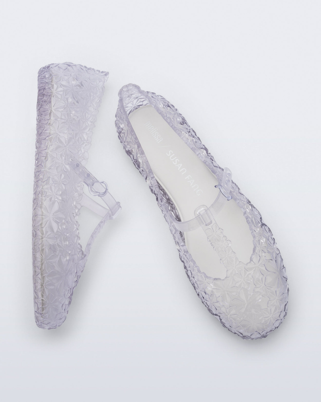 MELISSA + SUSAN FANG DAPHNIS BALLERINA  CLEAR/WHITE