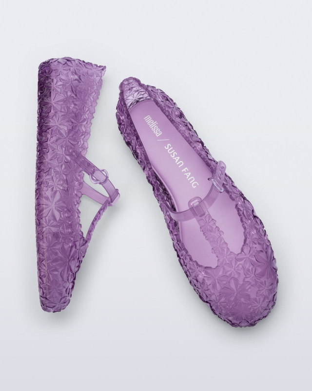 MELISSA + SUSAN FANG DAPHNIS BALLERINA  TRANSPARENT LILAC