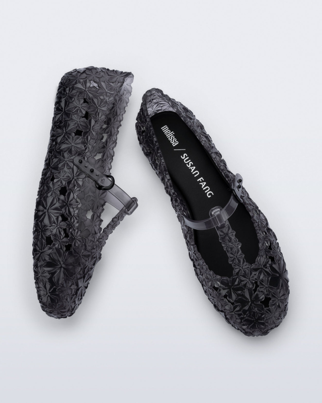 MELISSA + SUSAN FANG DAPHNIS BALLERINA  TRANSPARENT BLACK