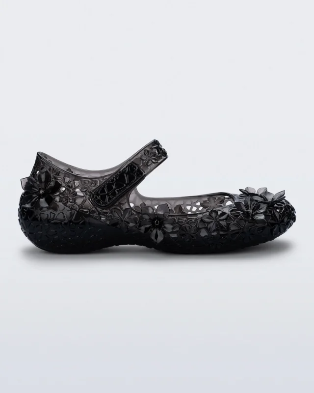 MELISSA + SUSAN FANG LUNA BLOOM  CLEAR BLACK