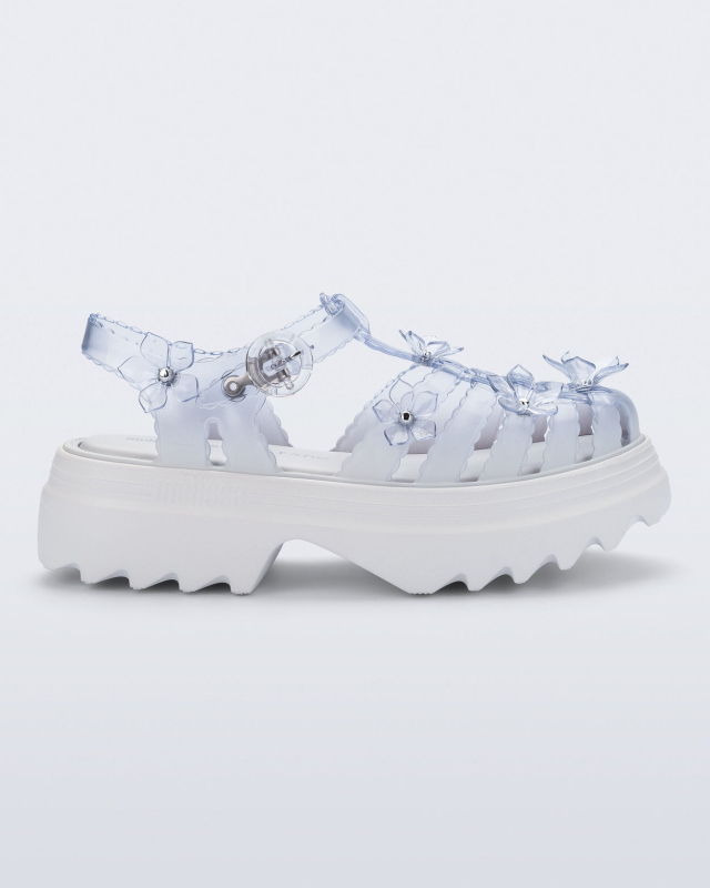 MELISSA + SUSAN FANG POSSESSION PLATFORM SAKURA  WHITE/CLEAR