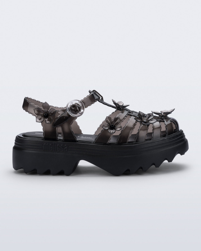 MELISSA + SUSAN FANG POSSESSION PLATFORM SAKURA  CLEAR BLACK