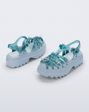 MELISSA + SUSAN FANG POSSESSION PLATFORM SAKURA  TRANSPARENT GREEN