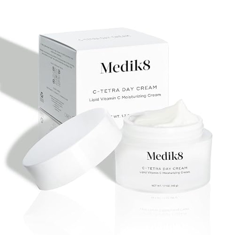 MEDIK8 C-TETRA VITAMIN C DAY CREAM - HYDRATING, ANTI-AGING FACE MOISTURIZER 1.7 OZ