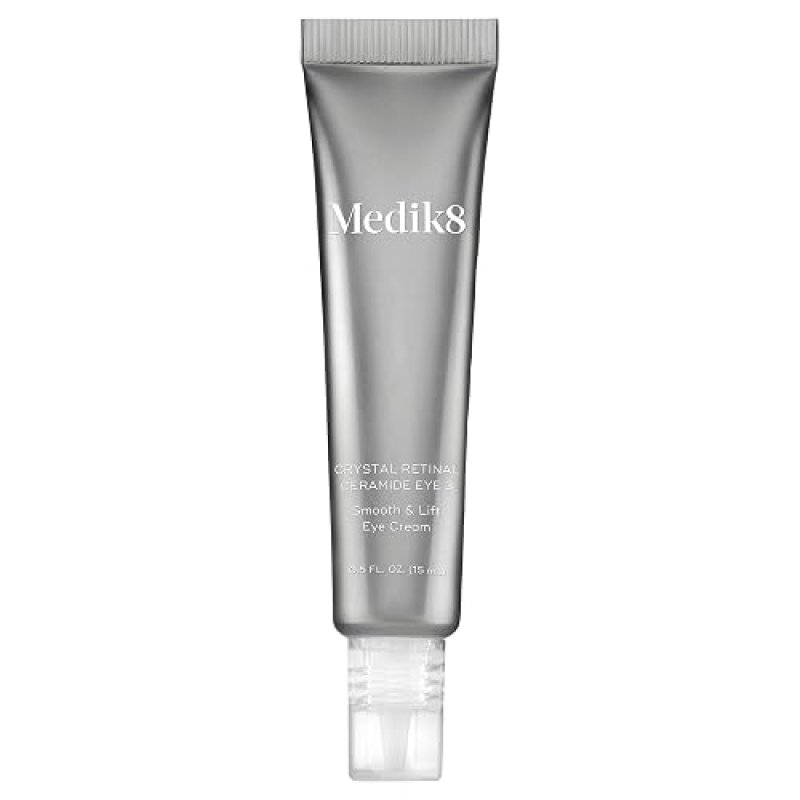 MEDIK8 CRYSTAL RETINAL CERAMIDE EYE CREAM 0.5 OZ LIFTING, HYDRATING VITAMIN A FOR WRINKLES