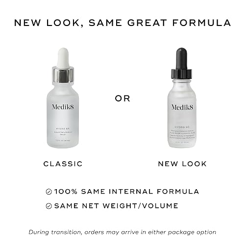 MEDIK8 HYDR8 B5 HYALURONIC ACID SERUM WITH VITAMIN B5 INTENSE HYDRATING, PLUMPING, GLUTEN-FREE 1OZ