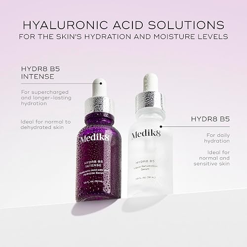 MEDIK8 HYDR8 B5 INTENSE HYALURONIC ACID SERUM MOISTURIZING, ANTI-AGING, VEGAN FACE SERUM 1OZ