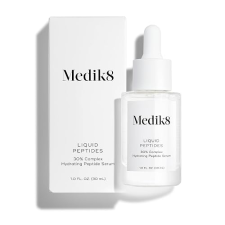 MEDIK8 LIQUID PEPTIDES FACE SERUM 1OZ - HYDRATING ANTI-AGING PEPTIDE SERUM FOR WRINKLES