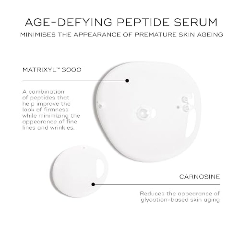 MEDIK8 LIQUID PEPTIDES FACE SERUM 1OZ - HYDRATING ANTI-AGING PEPTIDE SERUM FOR WRINKLES