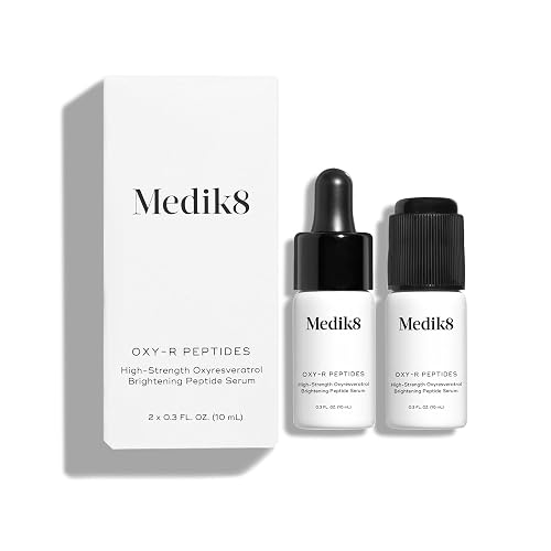 MEDIK8 OXY-R PEPTIDES SERUM 0.3 OZ DARK SPOT CORRECTOR WITH TWIN PEPTIDES, GLUTEN-FREE, GENTLE ON SE