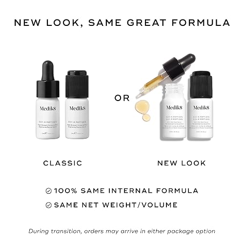 MEDIK8 OXY-R PEPTIDES SERUM 0.3 OZ DARK SPOT CORRECTOR WITH TWIN PEPTIDES, GLUTEN-FREE, GENTLE ON SE