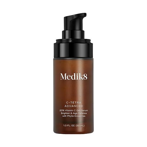 MEDIK8 C-TETRA VITAMIN C SERUM WITH HYALURONIC ACID LIGHTWEIGHT VEGAN FACE SERUM 1 FL OZ