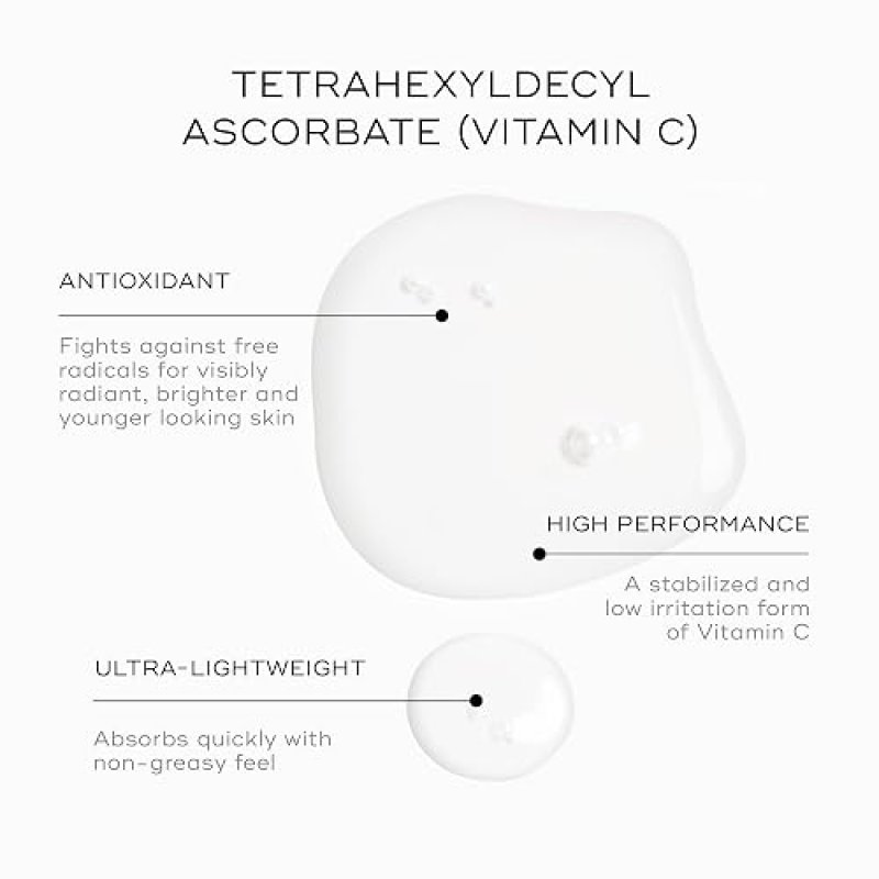 MEDIK8 C-TETRA VITAMIN C SERUM 7 WITH SQUALANE VITAMIN E HYDRATING, VEGAN, 1 OZ