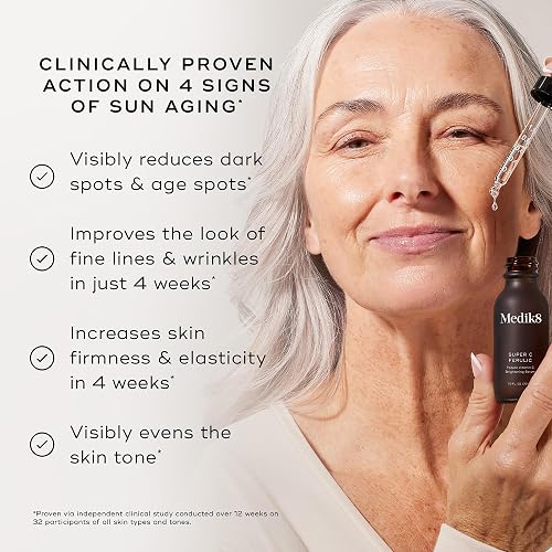 MEDIK8 SUPER C FERULIC 30 VITAMIN C SERUM WITH FERULIC ACID VITAMIN E ANTIOXIDANT FACE SERUM