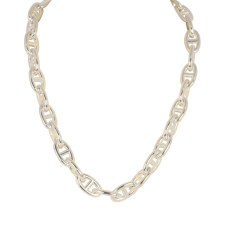 HERMèS CHAINE D'ANCRE NECKLACE GM 31 LINK STERLING SILVER